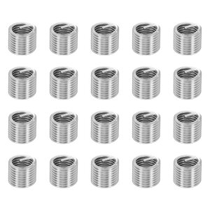 50���� ���C���[�l�W�C���C���T�[�g M12 x 1.75 x 1.5D (18mm) ���[�g�� 304H�X�e�����X�|�� �����R�C�����C���[�X�N�����[ �l�W�X���[�u�V�[�X �����ԏC���p