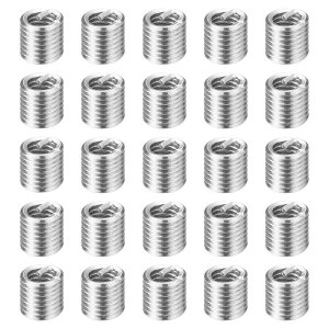 25���� ���C���[�˂��C���C���T�[�g M2.0 x 0.4 x 2.5D (4mm) ���g���b�N 304H�X�e�����X�|�� �w���J���R�C�����C���[ �X�N�����[�˂��X���[�u �V�[�X �����ԏC���p