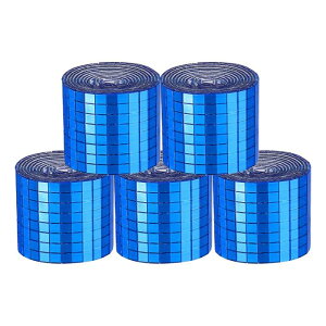 9600�� �~���[���U�C�N�^�C�� 5×5mm �����` �K���X�� �S���f�B�X�R�{�[�� �~���[�^�C�� �X�e�b�J�[ DIY�N���t�g ���� �A�[�g �R���[�W�� �J�[�h�쐬�p �u���[