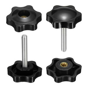 2�Z�b�g �X�^�[�i�u M5 x 30mm �I�X + M5 ���X�l�W 32mm�w�b�h ���[�g��6�p�l�W�t���X�^�b�h�N�����v�n���h�� �ђʌ��p�܂݃l�W ��