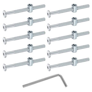 10�Z�b�g �x�b�h�t���[���p�{���g M6×75mm �Z�p�\�P�b�g�w�b�h�X�N�����[ �o�P�b�g�i�b�g�t�� �Ƌ�p�˂� �Č`���o�P�b�g�i�b�g�ƃ����`�t�� �`�F�A�E�ȈՃx�b�h�p �V���o�[