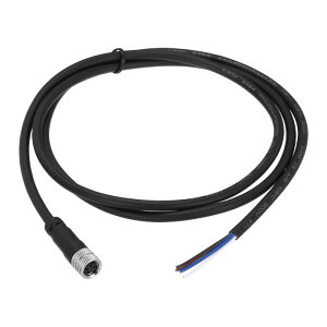 M8 4�s�� �X�g���[�g ���X �q��p�R�l�N�^�P�[�u�� 3.3ft �h��IP67 �q��p�Z���T�[�d�C�P�[�u��