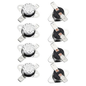 K SD301�T�[���X�^�b�g 0°C/32°F 10A �펞�ړ_(N.C) �X�i�b�v�f�B�X�N���x�X�C�b�` �d�q�����W�E�I�[�u���E�R�[�q�[���[�J�[�p 8�Z�b�g �x�[�N���C�g��