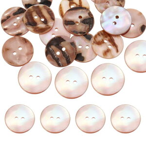 20���� �V�R�f�� �ی^�V�F���{�^�� 20mm 2�� �L�k�{�^�� �m���E�V���c�E�����s�[�X�̎���DIY�p ���F�O���[