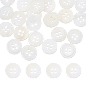 30���� �V�R�L�k�{�^�� 11.5mm 4�� �^��L ��|�p �V�F���{�^�� �� �V���c �����s�[�X �ٖD DIY ����p �z���C�g