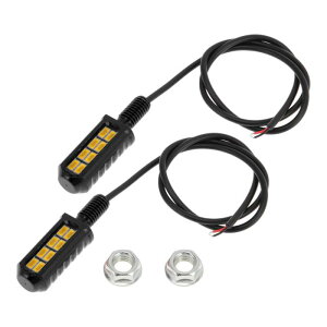 HOPESPANNER 2�� �� �o�C�N�p �h�� �i���o�[�v���[�g���C�g 12V L E D �^�O�����v