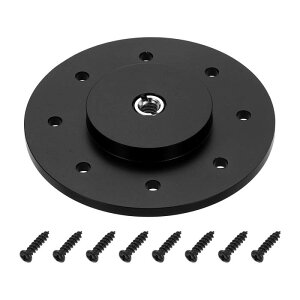"PATIKIL 3/8""�l�W���O�r�A�_�v�^�[�z���_�[ ���a40mm �A���~�����t�����W�ǎ��t���v���[�g 1/4""�A�_�v�^�[�l�W�t�� �}�W�b�N�A�[���E���C�g�E�t���b�V���EDSLR�J�����p"