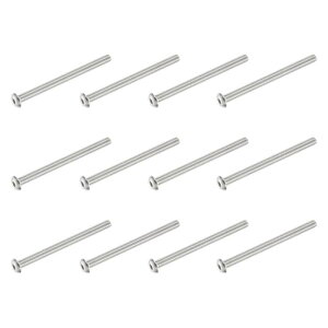PATIKIL �ۓ����Z�p�˂� �Z�p���t���{���g 12�� #10-32 UNF x 2-1/2�C���` 304�X�e�����X�| �Z�p�h���C�u �S�˂� �@�B�{���g�˂� �Ƌ�p �E�H�[�^�[�|���v �Ɩ���� �V���o�[
