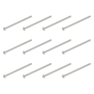 PATIKIL �ۓ����Z�p�˂� �Z�p���t���{���g 12�� #10-32 UNF x 3�C���` 304�X�e�����X�| �Z�p�h���C�u �S�˂� �@�B�{���g�˂� �Ƌ�p �E�H�[�^�[�|���v �Ɩ���� �V���o�[