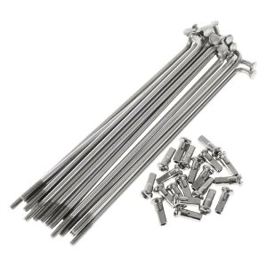 Partuto 20�{�Z�b�g 13G ���]�ԃX�|�[�N 101mm �o�C�N�z�C�[���X�|�[�N 304�X�e�����X�X�`�[�� �V���o�[�g�[��