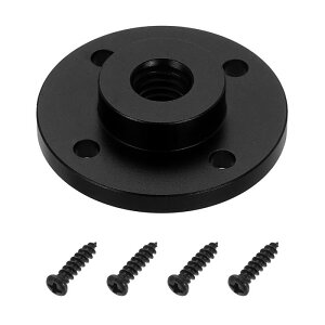 PATIKIL 3/8 �l�W �O�r �A�_�v�^�[ �z���_�[ 20mm �a �A���~�j�E�� ���� �t�����W �ǎ��t�� �O�r �}�E���g �v���[�g �X�N�����[ �t�� �}�W�b�N�A�[�� ���j�^�[ ���C�g �t���b�V�� DSLR �J���� �p