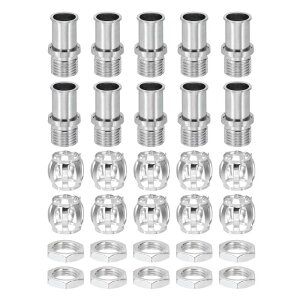 G4�����v�n�[�h�E�F�A��t�� 21x11.5mm�T�C�YM10�X���b�hLED���C���[�x�[�X���C�g�t�@�X�i�[�z���_�[G4�d���\�P�b�g�ɓK�� 10�Z�b�g