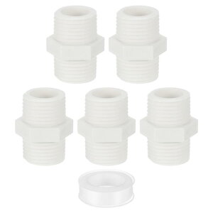 �j���X���b�h�J�b�v�����O�A�_�v�^�[�R�l�N�^�[�A5��3/4" PVC�p�C�v�p��V�[�����g�e�[�v�t���i�j������j���ցj�A�X���b�h�z�ǗpPVC�z�[�X�A�_�v�^�[�J�b�v�����O�i�z���C�g�j