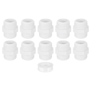 �j���X���b�h�J�b�v�����O�A�_�v�^�[�R�l�N�^�[�A10��1-1/2" PVC�p�C�v�p��V�[�����g�e�[�v�t���i�j������j���ցj�A�X���b�h�z�ǗpPVC�z�[�X�A�_�v�^�[�J�b�v�����O�i�z���C�g�j