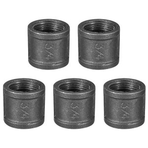 1"(25mm) �p�C�v�p��J�b�v�����O ��������S�˂��p��p�C�v�J�b�v�����O�R�l�N�^�[ ���B���e�[�W�I�u ���P�b�gDIY�Ƌ�z�ǃp�C�v�p 5��