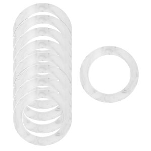 9�� �V���R���r�[�Y�����O 65mm �ۂ��V���R���r�[�Y���[�v�o���N�t�H�[�J���r�[�Y 2�� ���t���V���R���y���_���g�t�� DIY�L�[�`�F�[�� �l�b�N���X �������[�h ����t���p �}�[�u���z���C�g