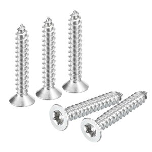 ����ȃJ�E���^�[�V���N�w�b�h�g���N�X�˂� 60�� M4 x 25mm 304�X�e�����X�|�h���V�[�g���^���˂��i�r�b�gT20�t���j �؍� �@�B�Y�Ɨp ���ȍU�B�h�Ɓi�V���o�[�j