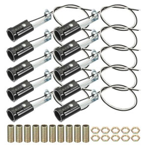 PATIKIL Lfu x[Xvz_[Cg\Pbg 10ULXgꂽL[XE12d\Pbg E12MLEDdp 9.8"C[[ht 2.4"