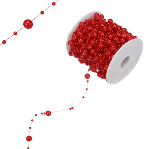 M METERXITY 33���[�h�p�[���r�[�Y�`�F�[���g����3-8mm�p�[���r�[�Y�r�[�Y�K�[�����h�l�H�p�[���X�g�����O�r�[�Y�`�F�[��DIY�N���t�g/�u�[�P/�N���X�}�X/�E�F�f�B���O/�p�[�e�B�[[���邢��]