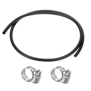 M METERXITY �������z�[�X (3/16) 5mm ���a x 8mm �O�a 3.28FT �S���`���[�u�z�[�X ���o�[�z�[�X W 2�̃N�����v ���/���^�@��/���O/��p���`���[�u [��]