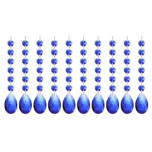 PATIKIL �e�B�A�h���b�v�N���X �^���V�����f���A�y���_���g�r�[�Y 10�p�b�N165mm��38mm�V�����f���A�v���Y���p�[�c�����݂�r�[�YDIY�A�[�g�N���t�g���� �u���[