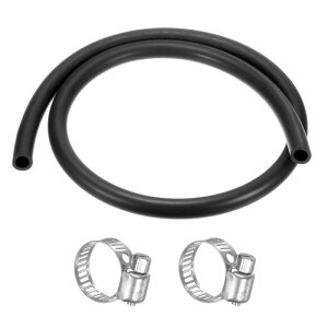 M METERXITY �������z�[�X (3/8) 10mm ���a x (5/8) 16mm �O�a 3.28FT �S���`���[�u�z�[�X ���o�[�z�[�X W 2�̃N�����v ���/���^�@��/���O/��p���z�[�X [��]