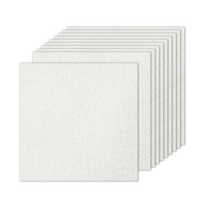 PATIKIL 10V[g̃Vo[Ob^[J[hXgbNy[p[ 10x10C` 250gsm̃XNGAv~AXp[N[y[p[NtgJ[hXgbNy[p[ XNbvubN J[h DIY