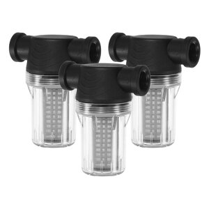 M METERXITY 3�p�b�N��100���b�V���X�e�����X�X�`�[���t�B���^�[�X�N���[���t���E�H�[�^�[�|���v�X�g���[�i�[ 1/2"����NPT�C�����C���X�g���[�i�[ �K�[�f���z�[�X�p���ORV�E�H�[�^�[�^���N����