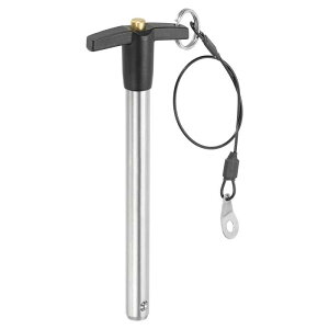 PATIKIL T�n���h�����b�N�s�� 1/2 x 4.33 (12 x 110mm) �v�b�V���{�^���t��304�X�e�����X�X�`�[���Z�[�t�e�B���P�[�e�B���O�s�� 25 cm ���j���[�h�P�[�u��