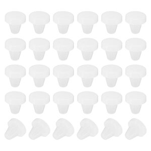 PATIKIL 5mm Diameter Silicone Round SnapA30̃^CvbNƋpz[vO{^wbhیJo[AV[oNwbhV_[p5-5.5mmz[ɓKA