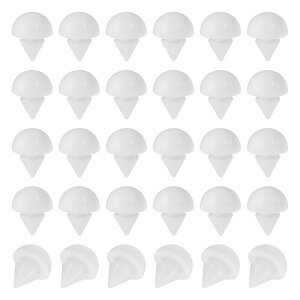 PATIKIL 4.5mm Diameter Silicone Round SnapA30A^CvbNƋpz[vO{^|CgtB[gیJo[A4.5-5mmz[ɓKAV[oNwbhV_[pAzCg