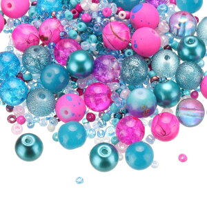 PATIKIL 2-8mm A\[ebhKXr[Y NbN荻ۃr[Yȃ[sAXy[T[V[hr[YoN ΃CLODIYuXbgNtglbNXp̌t 