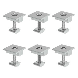 M METERXITY 6�p�b�N �\�[���[�p�l���}�E���g�~�b�h�N�����v30mm t�Z���^�[�N���b�v���H�t���[�A���~�j�E���z�Ɏ_���\�[���[�p�l���Z���^�[�N�����v����/��/�{�[�g/RVs�\�[���[�p�l�����t��