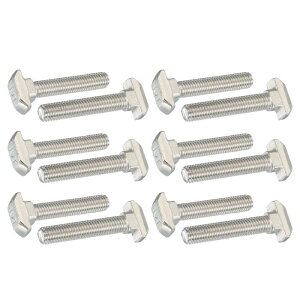 PATIKIL M8 x 43 mm Xbh T-Xbg{gA12 hbvC{g ƃwbh T{g W 8.5 mm XCfBOXN[X^bh 45V[YA~jEovt@CpAVo[