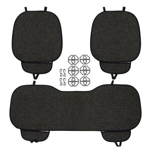 Partuto 1�Z�b�g132x59cm���j�o�[�T���J�[�V�[�g�N�b�V����-�Ԃ̗��s�p�^�]�ȕی�p�b�h�J�o�[�A���`�X���b�v-�t���b�N�X�u���b�N