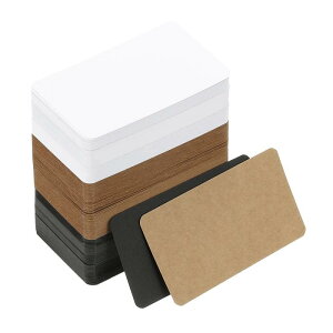 PATIKIL 3.5"x2" 󔒂̖̎h 300̏ȃCfbNXtbVJ[h t̃bZ[Wm[gJ[h DIYNtgXN bvubLOp̃~jy[p[^O 3F