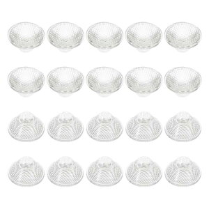 PATIKIL 60x20mmnCp[LEDY 20 LEDt N^[R[^[ANwPMMAr[Y\ʃY1W LEDCgvdX|bgCgplp NA