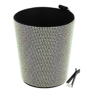 TUCKBOLD 車用ゴミ箱 ポータブル エアコンベント ゴミ箱 アソートカラー 1個 5.5インチ 長さ 4.3インチ 幅 5.9インチ 高さ フォーレザー