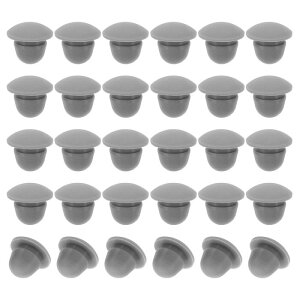 PATIKIL 6mm Diameter Silicone Round Snap�A30����̃^�C�v���b�N�Ƌ�p�z�[���v���O�{�^���A�[�N�`��ی�J�o�[�A6-6.5mm�z�[���ɓK���A�V�[���o���N�w�b�h�V�����_�[�p�A�O���[