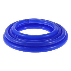 A ABSOPRO シリコーンバキュームチューブホース 高温対応 16.4フィート 9/16" 14mm 内径 3.5mm 厚さ 自動車用バキュームライン ブルー 1本 最大圧力130PSI