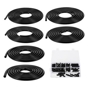 Motoforti �V���R���o�L���[���`���[�u�z�[�X �����ԗp�o�L���[�����C�� 10Ft 3/4/5/6/8/10mm ID 2mm�� �n�C�e���v �u���b�N 1�Z�b�g 130PSI �ő刳��