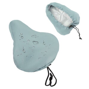 BULLSPANN 自転車 サドルカバー 防水 シートカバー 日晒し劣化防止 クロスバイク ロードバイク マウンテンバイク 自転車カバー 210Dオックスフォード素材 スカイブルー