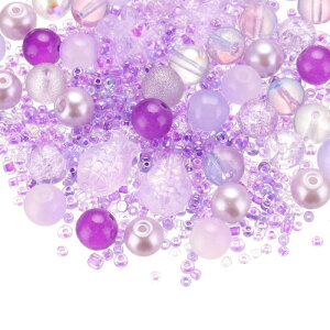 PATIKIL 2-8mm A\[ebhKXr[Y NbN荻ۃr[Y ȃ[sAXy[T[V[hr[Y ΃CLODIYuXbgNtglbNX p[v