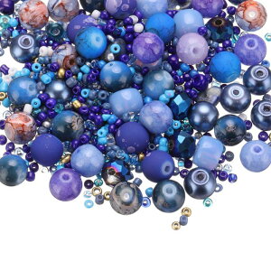 PATIKIL 2-8mm A\[ebhKXr[Y NbN荻ۃr[Yȃ[sAXy[T[V[hr[YoN ΃CLODIYuXbgNtglbNX _[N