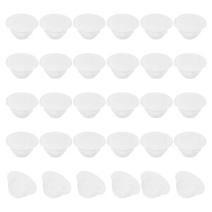 PATIKIL 6mm Diameter Silicone Round Snap�A30����^�C�v���b�N�Ƌ�p���v���O�{�^�����G�b�W�ی�J�o�[�A7mm���ɓK������V�[���o���N�w�b�h�V�����_�[�A����