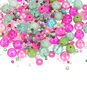 PATIKIL 2-8mm A\[ebhKXr[Y NbN荻ۃr[Y ȃ[sAXy[T[V[hr[Y ΃CLODIYuXbgNtgp̌toN _[N[