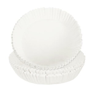 100個 オイルエアフライヤーペーパーライナー7.87 "丸形使い捨て不粘着エアフライヤーペーパーライナーシリコンオイルコーティング電子レンジオーブン蒸し焼き焼き揚げポータブル ホワイ