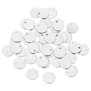 �t���b�g�Ȋۂ��X�^���s���O�^�O�y���_���g�`�� �[�� 80�� 10mm ���a - �l�b�N���X �C�������O �W�� �G���[���p�̌��t�� 304�X�e�����X�X�`�[�����^���`�� �[���i�V���o�[�j