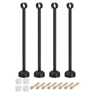 32mm/1.26"�p�C�v�ɓK����4�Z�b�g �J�[�e�����b�h�u ���P�b�g ����500mm/19.69" �X�e�����X���J�[�e�����b�h�t�b�N�n���K�[ �Ǘp���[�h���[�u�p�C�v�J�[�e���p�C�v�p ��