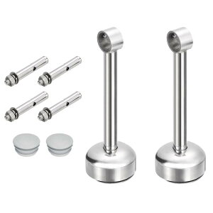 25mm/0.98"�p�C�v�ɓK������4�Z�b�g �J�[�e�����b�h�u ���P�b�g ����200mm/7.87" �X�e�����X���J�[�e�����b�h�t�b�N�n���K�[ �Ǘp���[�h���[�u�p�C�v�J�[�e���p�C�v �V���o�[